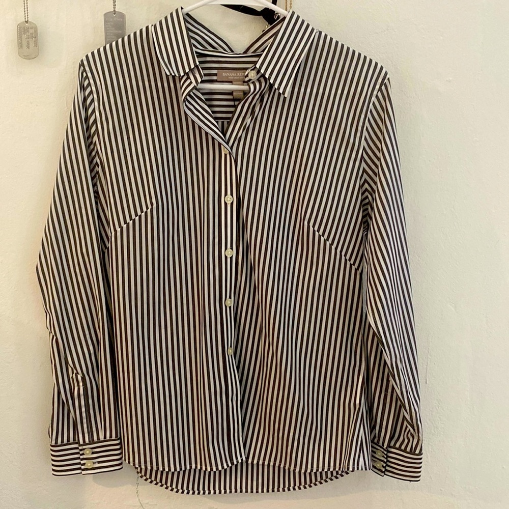 Botton down woven